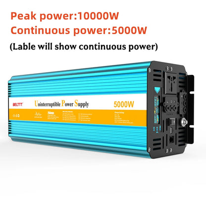 12V 10000W Car Power Inverter Pure Sine Wave