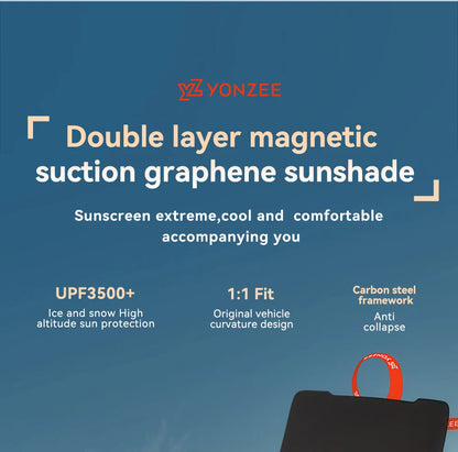 Tesla Model Y 2025–2026 4-Piece Sunroof Sunshade