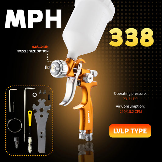 Fine Finish LVLP Paint Sprayer 0.8mm