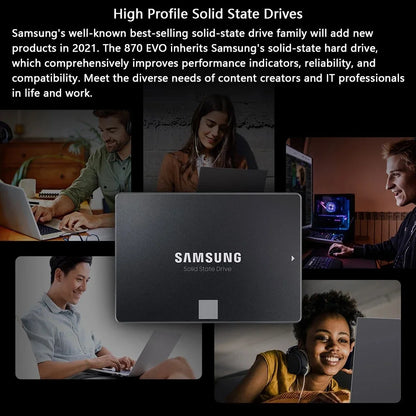SAMSUNG 500GB High-Speed Solid State Drive for PC Upgrade
