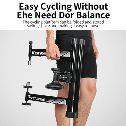 Indoor Wired Bike Trainer Six Speed Magnetic Resistance Roller