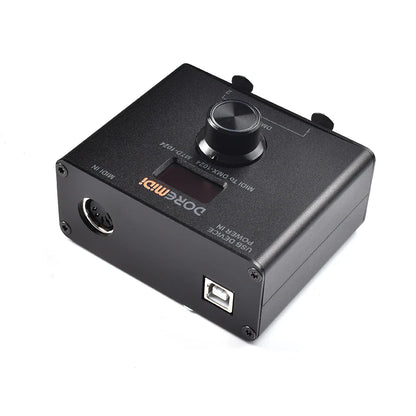 Portable MIDI to DMX Controller for Light Shows