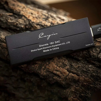 Portable Full Balanced 1-Bit DAC Amplifier with Leather Case