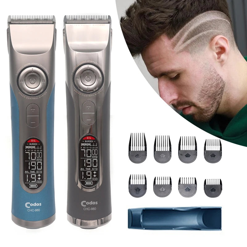 Rechargeable Men’s Hair Clipper for Barbering and Grooming