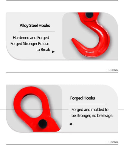 2 Ton Heavy Duty Forged Steel Automatic Disengaging Hook