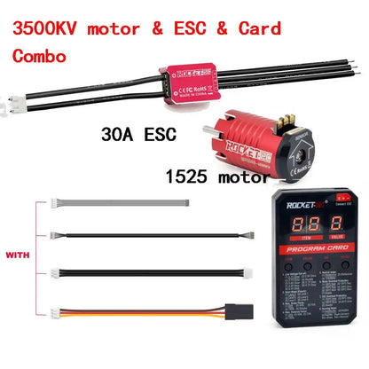 1525 3500KV Sensored Brushless Motor 30A ESC Combo