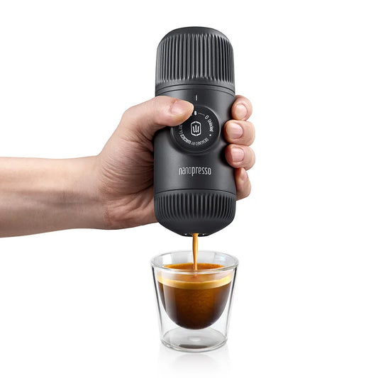 Travel Coffee Maker Portable 18 Bar Handheld Espresso Black