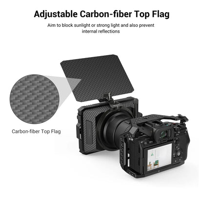 Matte Box Lite and Follow Focus Kit for DSLR Cameras