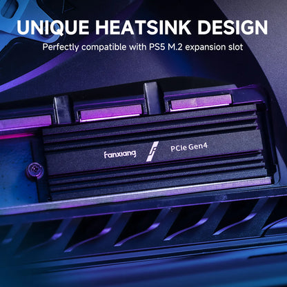 4TB High-Performance M.2 SSD Drive with Cooling
