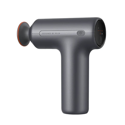 Compact Fascia Gun Deep Muscle Massager Portable Gray