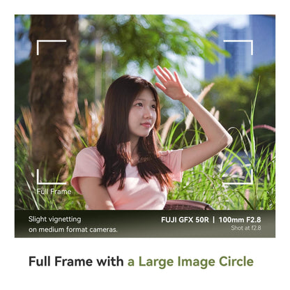 Full Frame 100mm f2.8 Soap Bubble Lens RF Mount