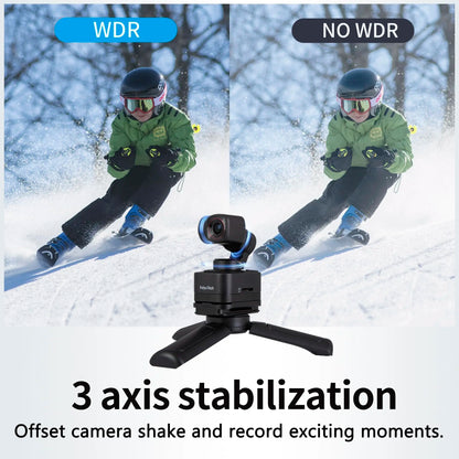 Feiyu Professional 4K Action Camera 256GB Kit with 3-Axis Gimbal