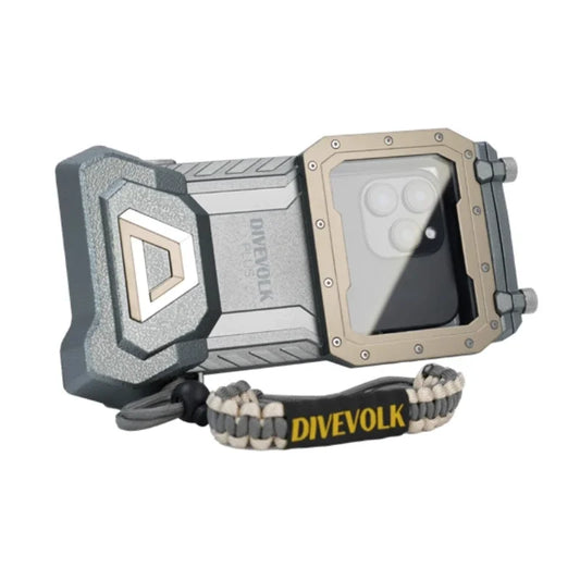 Heavy Duty 60m Underwater Touchscreen Case Grey
