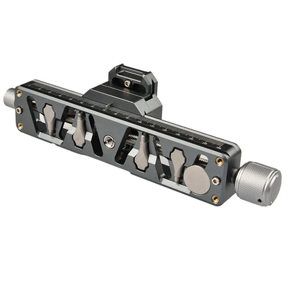 Vlogging and Macro Camera Rail with Quick Release System