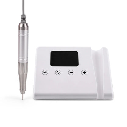 Portable 35000RPM Electric Nail File Machine White