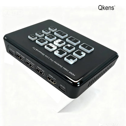 2 Channel HDMI Video Mixer Switcher with PIP Audio