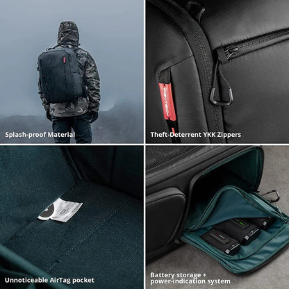 25L Waterproof Camera Pack with 8L Compact Sling
