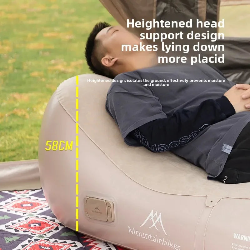 Portable Rechargeable Air Sofa Bed for Outdoor Camping