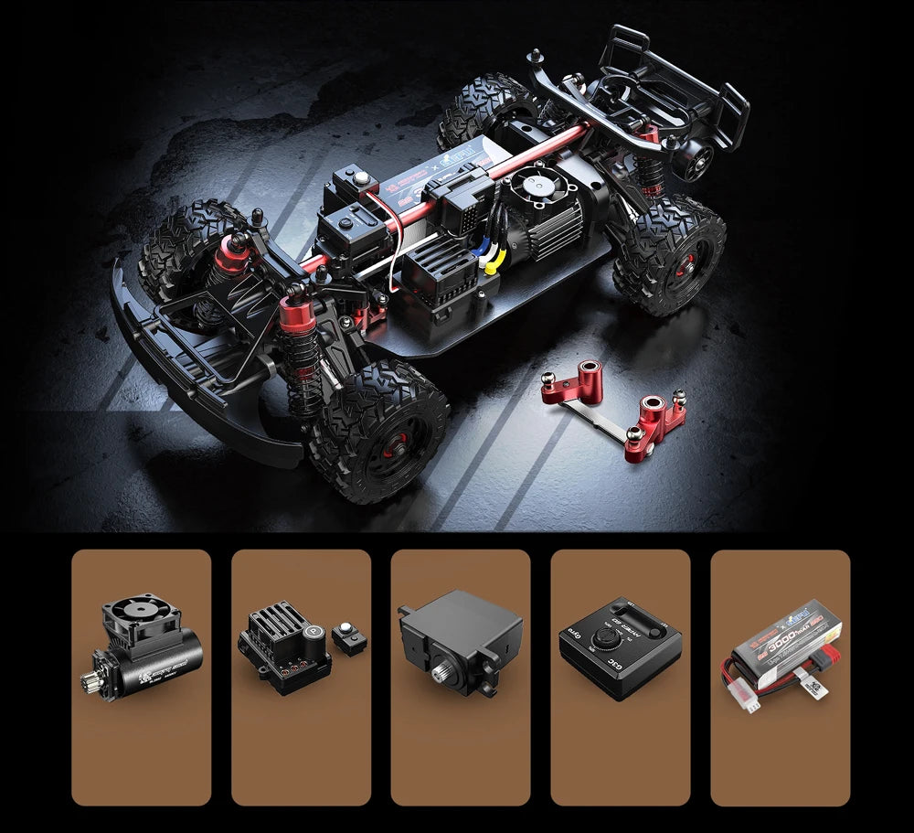 1/14 RC Short Course Truck with 1 Battery