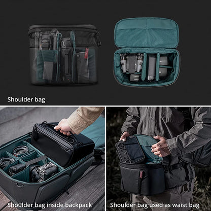 25L Waterproof Camera Pack with 8L Compact Sling