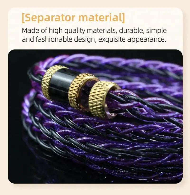 MMCX 3.5mm High-Fidelity Audio Replacement Cable