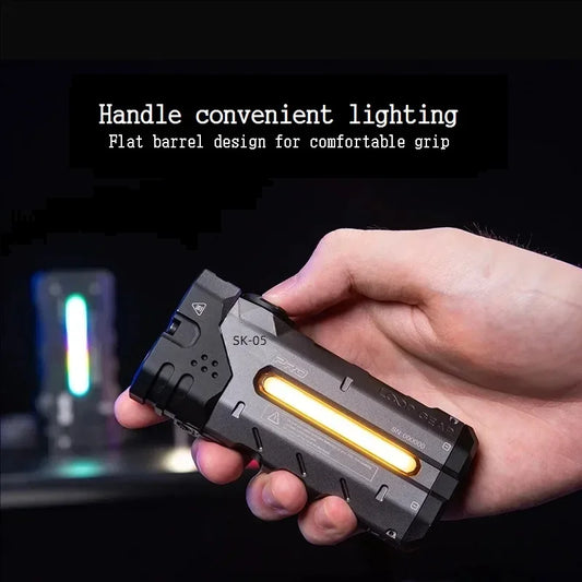High Power 4360LM LED Torch Rechargeable Waterproof Heavy Duty Flashlight