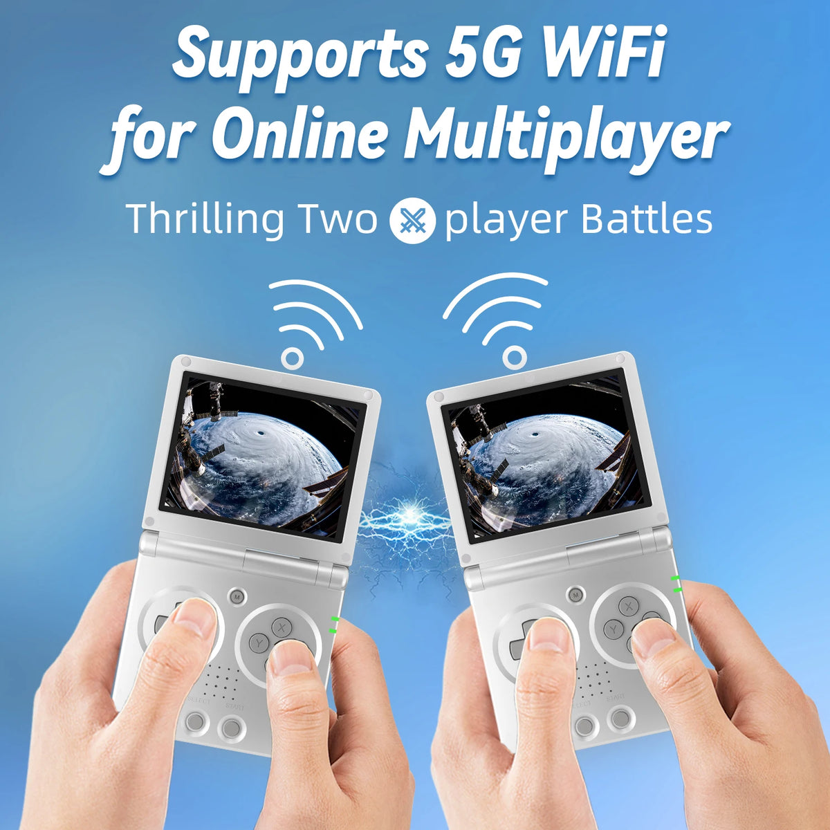 Retro Handheld Game Console 3.5 Inch IPS 3300mAh 64GB