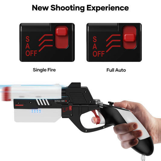 Haptic Gunstock Grip Cover for Meta Quest 3 Controller