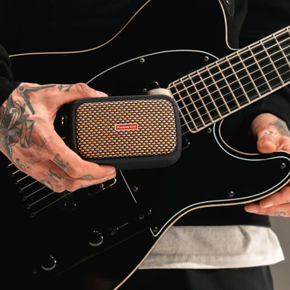 Portable 5W Smart Guitar Amp Black with Bluetooth