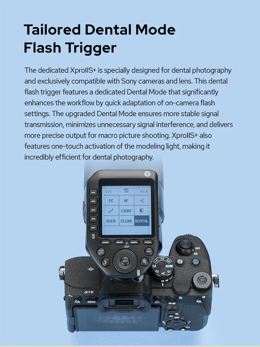 Advanced Wireless TTL Flash Trigger for Sony Cameras