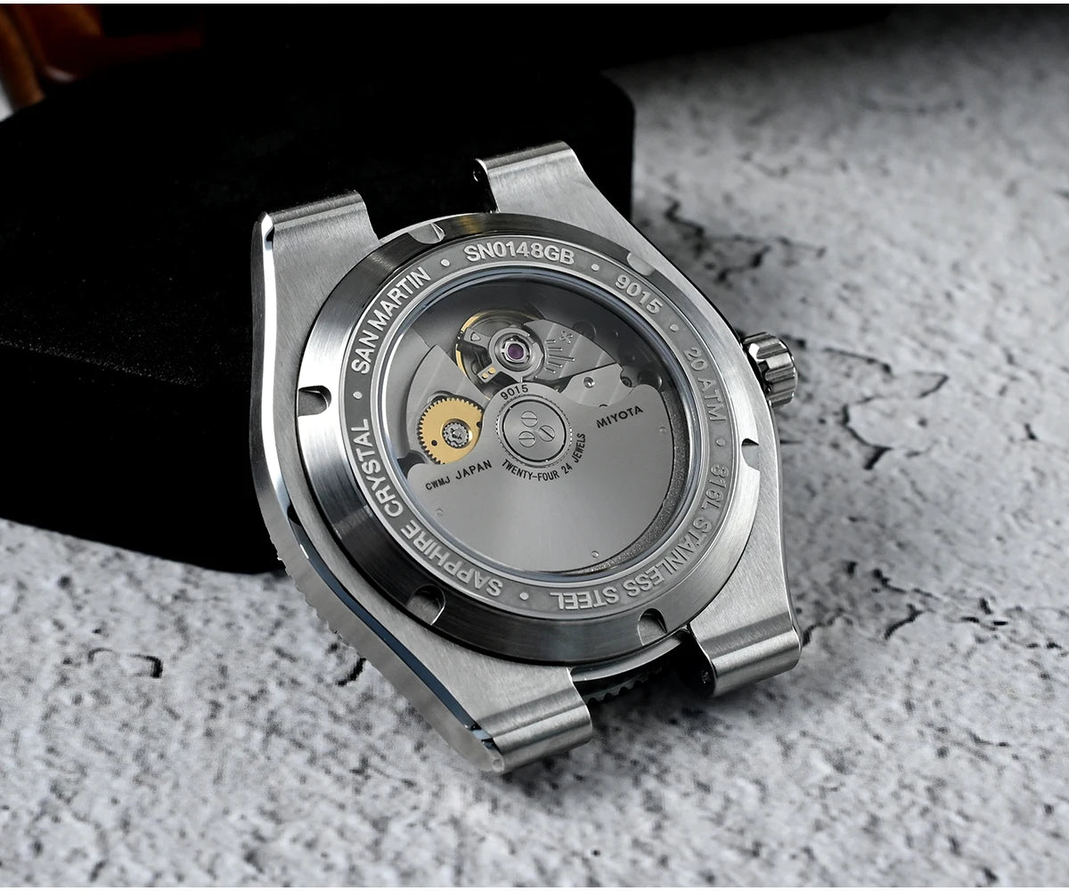 40mm Blue Vortex Automatic Diver Watch
