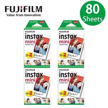 Instant Mini Camera Film Sheets White Border