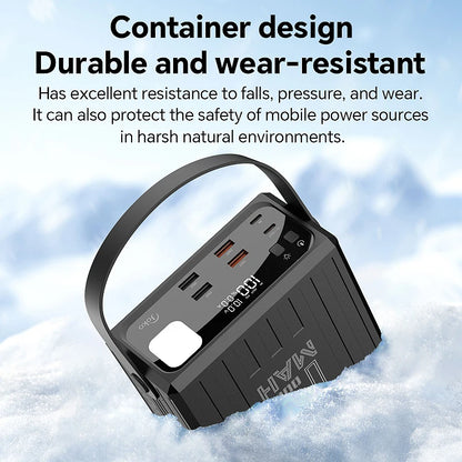 Green 100000mAh Heavy Duty Outdoor Power Bank