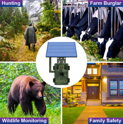 Portable 4G Wildlife Camera 64GB 940nm Invisible IR