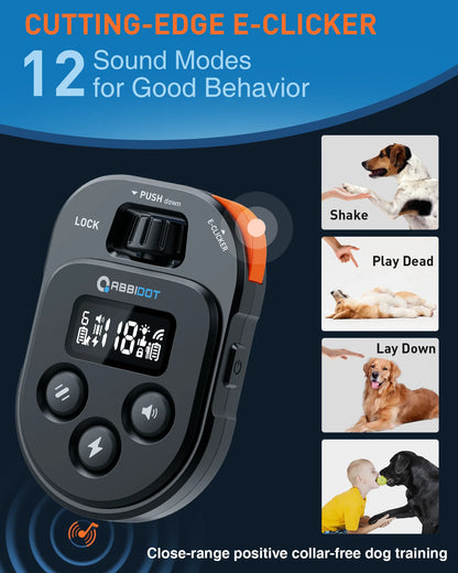 Waterproof Dog Training Collar with Remote Control