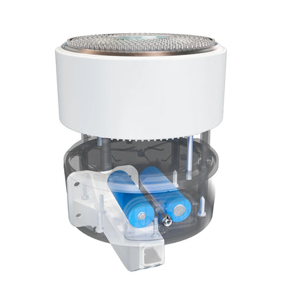 Wireless Weather Station with 7.5 Inch Display and Rain Gauge