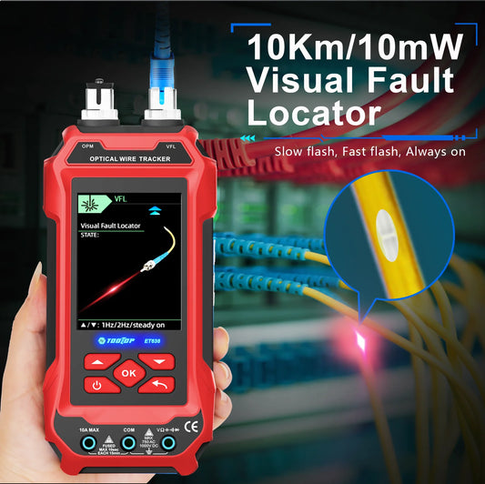 Portable Network Tester for Cable Length and QC