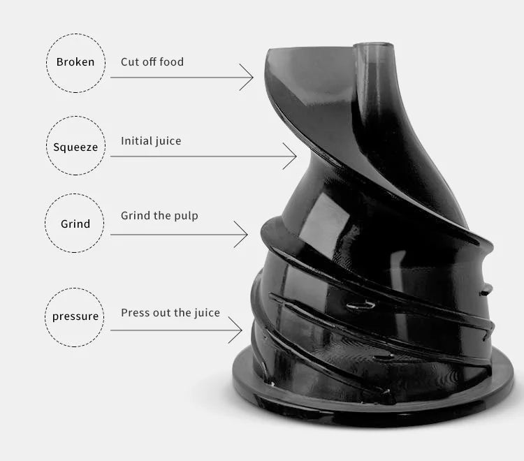 Portable Mini Slow Juicer for Fruit and Vegetable Juicing