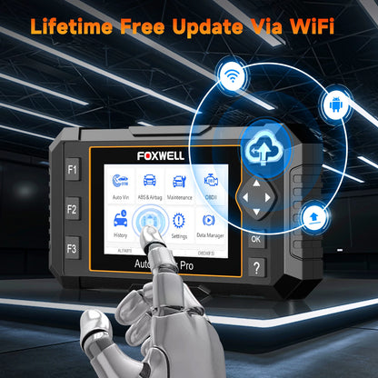 Automotive Code Reader with 25 Maintenance Functions