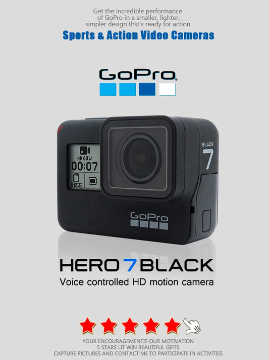Portable 4K Sports Camera 60fps Live Streaming Kit
