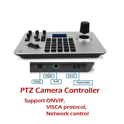 4D Joystick PTZ Controller with POE and Network Support
