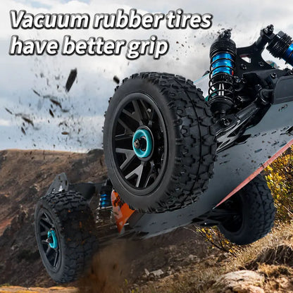 1/14 Brushless 4WD RC Car Racing Blue