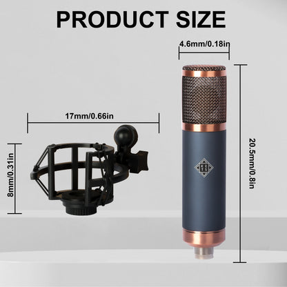 Large Diaphragm Condenser Microphone XLR Studio Recording