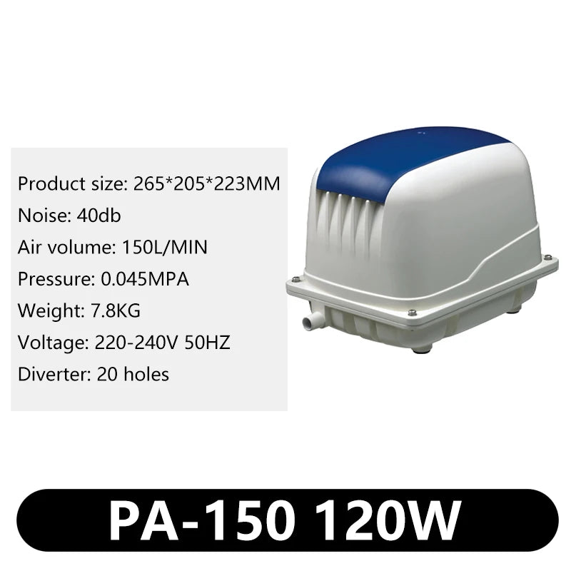 High-Power 120W Pond Air Pump for Fish Tanks