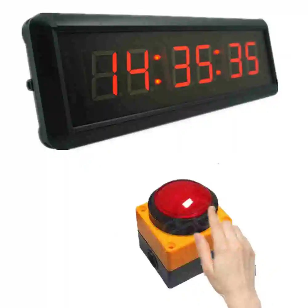 Countdown Quiz Buzzer with 1 Button and Remote