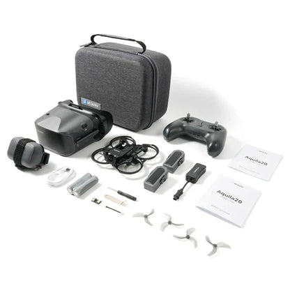FPV Drone Starter Kit with Goggles and Controller