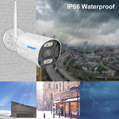 3MP WiFi CCTV Security Camera System with 8CH NVR
