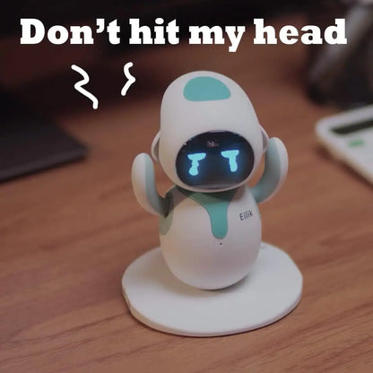 Blue Interactive Robot Pet Smart Desktop Companion