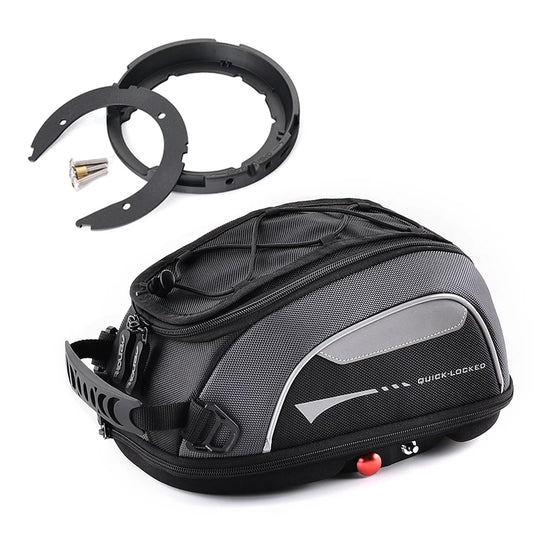 Waterproof Motorcycle Tank Bag Quick Lock Fuel Storage