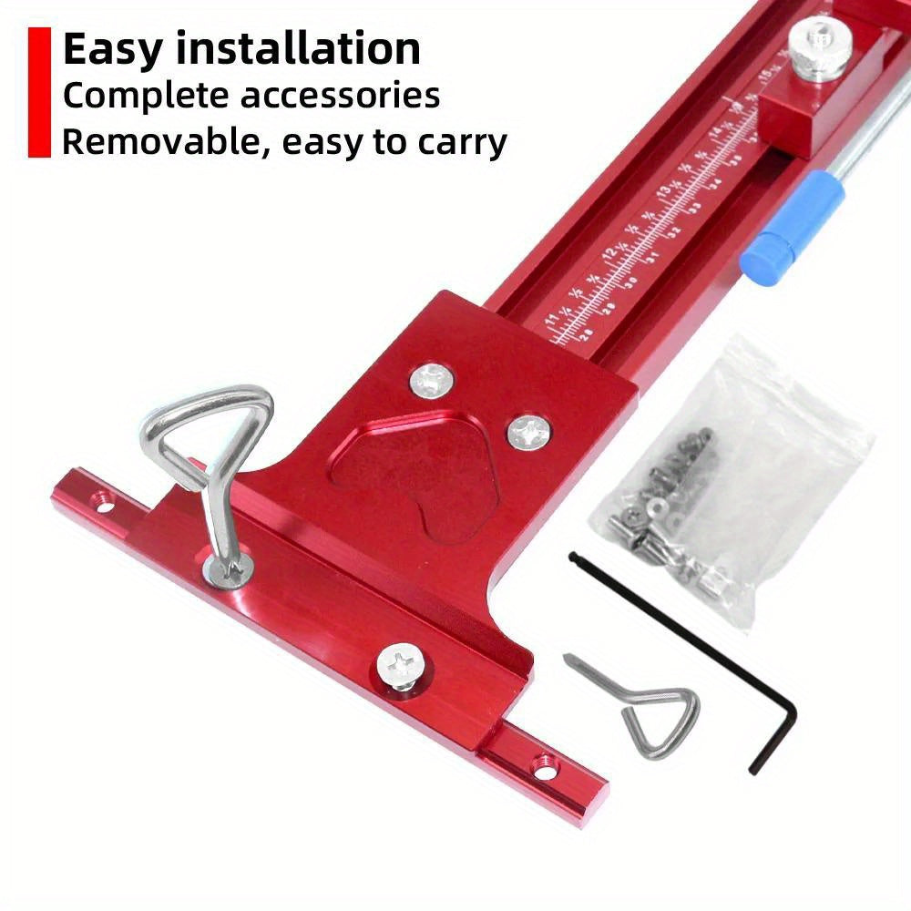 Precision Parallel Rail Guide System for Circular Saws